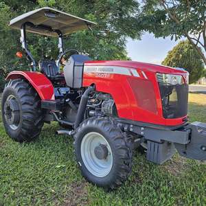Tractor Agrícola Massey Ferguson 6S.180 Dyna-VT 4WD con Transmisión por Engranajes, Tractor de Ruedas Rojas de 180HP con Motor de Alta Seguridad y Caja de Cambios - Product Image 2