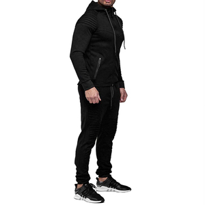 2024 nouveau style ensemble de survêtement en cuir pour hommes équipement d'équipe d'entraînement pour une utilisation quotidienne et extérieure - Product Image 2