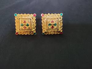Super Selling Trendy Style Earrings <b>Set</b> with 22CT Gold Plated Earrings <b>Jewelry</b> <b>for</b> <b>Women</b> Wear by Indian Exporters - Product Image 2