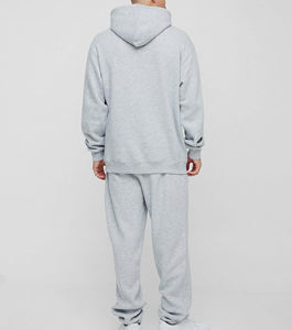 Ensemble de survêtement sportif 2 pièces pour homme, en molleton de coton épais de qualité supérieure, imprimé, avec capuche, collection hiver 2026 - Product Image 6