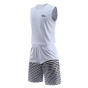 Uniforme de basket-ball à séchage rapide, vêtements de sport de conception unique pour adultes, ensemble respirant de grande taille - Product Image 1