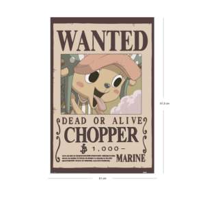 Póster del Anime One Piece: Se Busca a Chopper, Muerto o Vivo - Product Image 2
