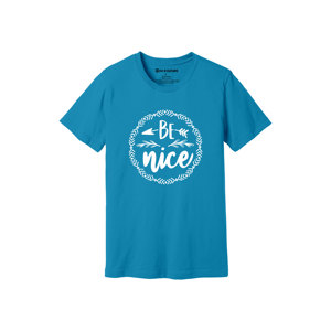 T-shirt 100% coton avec des thèmes de gentillesse Imprimer Style décontracté 12 Options de couleur 160-180 Placement de conception personnalisable GSM lourd - Product Image 2