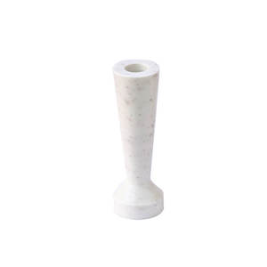 White <b>Marble</b> <b>Candle</b> Holder in Elegant Decorative Design Ideal for Home Decoration Holder at Bulk Supply Rate from Indian Factory - Product Image 1