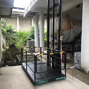 High Quality 5M Cargo Lift 0,5T Lifting Goods Up and Down Support Lift Truck in Warehouse 1 Year Warranty Manufactured Viet Nam