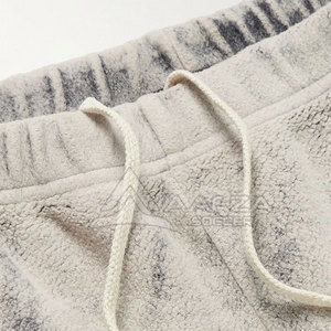 2025 nouveau Design hommes grande taille lavage à l'acide survêtement 100% coton respirant et décontracté automne hiver porter avec col à capuche - Product Image 5