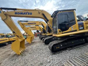 Excavadora sobre orugas Komatsu PC200 usada, excavadora PC200 de segunda mano en buenas condiciones - Product Image 6