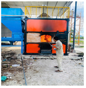 Incinérateur d'ordures de clinique, facile à utiliser par son propre incinérateur de déchets hospitaliers du Vietnam, brûleur à ordures - Product Image 1