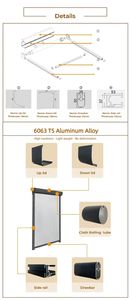 Abat-jour rétractable électrique pour l'extérieur, pour pergola de patio - Product Image 4