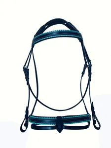 Riendas de Cuero de Caballo de Primera Calidad Personalizables al por Mayor, Riendas Inglesas y Occidentales para Montar a Caballo, Duraderas, Cómodas, Marca Personalizada - Product Image 2