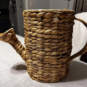 รดน้ำสามารถผักตบชวา, อุปกรณ์เสริมที่บ้านวัสดุธรรมชาติที่มีความปลอดภัยสำหรับสุขภาพและความงามที่ชื่นชอบขายส่ง - Product Image 4