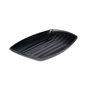 Plat de service ovale profond en plastique ABS de forme bateau, 1283, Vietnam, Japon, pour la maison et les restaurants - Product Image 4
