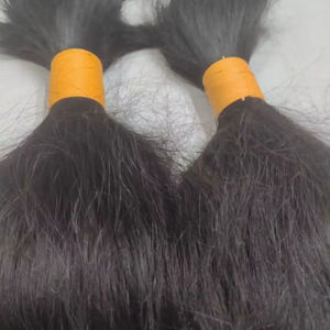 Extensions de cheveux indiens Deep Wave Remy de haute qualité, vague lâche, volume naturel, aucun traitement chimique - Product Image 1