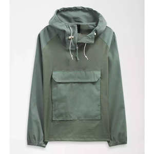 แจ็คเก็ตกันลมมีซิปสำหรับผู้ชายกลางแจ้งมีฮู้ดปรับแต่งได้ทำจากโพลีเอสเตอร์100% สำหรับฤดูหนาว - Product Image 1