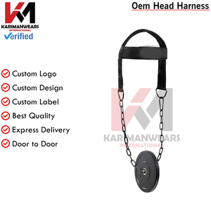 Arnés de Cuello para Levantamiento de Pesas, Entrenador de Fuerza Acolchado, Mejora la Fuerza del Cuello y Reduce el Dolor de Cuello, 40 Pulgadas/100 cm, Resistente - Product Image 3