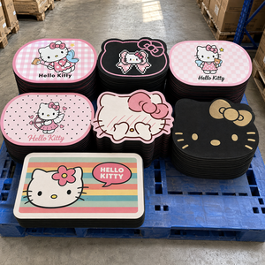 Hello Kitty <strong>Bathroom</strong> Rug Soft Diatom Quick Dry Non Slip Absorbent Bath <strong>Mat</strong> Custom 3D Printed <strong>Bathroom</strong> Floor <strong>Mat</strong> With Logo - Product Image 1