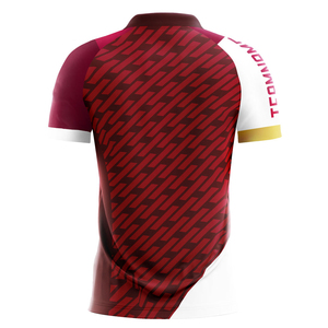 Ensemble de maillots de football à sublimation personnalisés de conception supérieure pour hommes 100% chemises vierges légères respirantes à séchage rapide en polyester personnalisées - Product Image 2