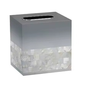 Rectangle Shape <b>Tissue</b> Box Napkin Holder <b>for</b> Restaurant Hotel <b>Wedding</b> Table Top Use <b>for</b> Hand Cleaning - Product Image 6