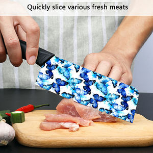 Nouvel ensemble de 6 couteaux de chef en céramique forgée, design innovant, manches en plastique, résistant au lave-vaisselle, ambidextre, pour usage domestique, livraison gratuite - Product Image 6