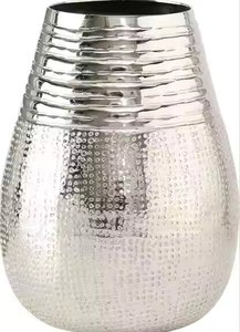 Vase commercial en métal, | Petit Vase marbré - Product Image 2