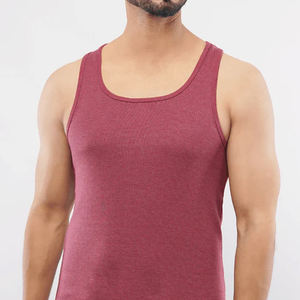 Camiseta sin mangas para hombre con logotipo personalizado al por mayor con alta calidad/servicio OEM camiseta sin mangas de entrenamiento transpirable para hombre - Product Image 4