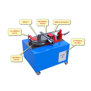 New Carbon <b>Steel</b> Rebar <b>Bender</b> Machine Reliable Motor PLC Foot Switch Control 5-90MM Features for Stainless <b>Steel</b> Rod Stirrup - Product Image 1