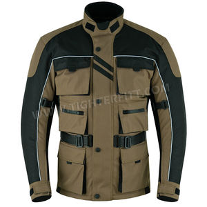 เสื้อแจ็กเก็ตแข่งรถแบบ Cordura เสื้อกันลมและระบายอากาศได้ดีสำหรับขี่มอเตอร์ไซด์ขนาดใหญ่พิเศษดีไซน์2025ดีที่สุด - Product Image 1