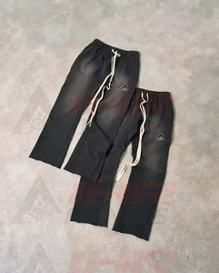 Survêtement baggy personnalisé pantalon de survêtement assorti sweat à capuche lourd et surdimensionné pantalon de jogging unisexe - Product Image 3