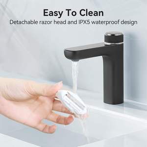 Tondeuse bikini sans fil pour femme, rasoir électrique de voyage, lame flottante douce et indolore, étanche IPX5, pour l'hygiène intime et le corps - Product Image 3