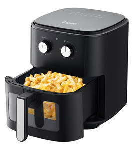 Moderno 4L plástico FAF 4,0 M 1400W freidora de aire eléctrica redonda sin aceite bajo MOQ horno de cocina con precio competitivo proveedores de Vietnam - Product Image 5