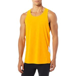 Débardeurs sans manches 100% coton décontractés pour hommes Débardeur bon marché avec logo personnalisé pour l'entraînement - Product Image 6