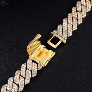 VVS1 Lab Grown Diamond Hip Hop Bling Collar Personalizado Iced Out 20MM Cadena de Eslabones Cubanos - Product Image 6