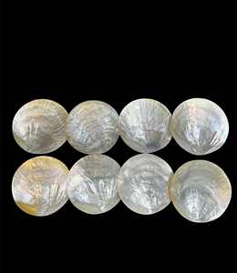 Vente directe d'usine du Vietnam, plaque en nacre naturelle polie, diamètre de 11 cm à 14 cm, présentation de caviar, vente en gros - Product Image 4