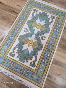 พรมไหมพรมขนสัตว์ทำมือสุดหรูทันสมัยปรับแต่งได้ขนาด5x8ถึง12X14สำหรับบ้านสำนักงานและโรงแรมสีสันสดใส - Product Image 2