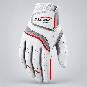 Premium Quality Best Selling Genuine <b>Leather</b> Golf Gloves Adjustable <b>Wrist</b> <b>Strap</b> & Customizable New 2026 OEM Service - Product Image 2