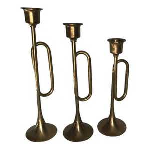 เชิงเทียนโลหะรูปไข่สีดำทองทันสมัย หรูหรา สำหรับตกแต่งบ้านและเป็นของประดับกลางโต๊ะกาแฟ - Product Image 5