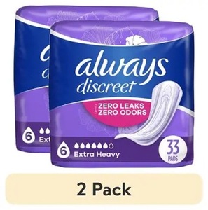 Serviettes absorbantes Always Discreet Long Plus pour incontinence |   Toujours Discret - Product Image 3