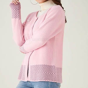 Suéteres de Punto Casuales de Invierno para Mujer, Manga Larga, Algodón/Lana, Tallas Grandes, Transpirables, de la Mejor Calidad - Product Image 3