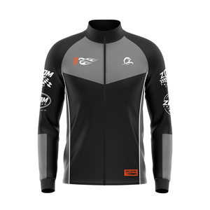 Blouson de course zippé pour moto, respirant, imperméable, coupe-vent, anti-UV, séchage rapide, manches longues, personnalisable pour adultes - Product Image 1