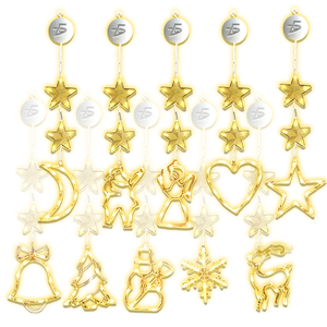 Luci a Stringa LED Trasparenti Bianco Caldo con Motivi Natalizi e di Halloween, Impermeabili IP68 e IP65, Gancio Incluso - Product Image 5