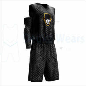 Uniformes de Baloncesto al por Mayor, Tallas Grandes, Transpirables, 100% Poliéster, Técnicas de Sublimación, Logotipo del Equipo Bordado Personalizado - Product Image 6