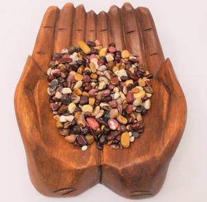 Chips de cristal de jaspe Mookaite Natural, estilo Feng Shui, piedra preciosa tallada a granel, decoración del hogar, piedra grava, estilo curativo, amor - Product Image 3