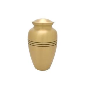 Urnes Meilleures ventes en ligne Urne funéraire en aluminium pour adultes Urne funéraire en métal bleu feu pour cendres humaines - Product Image 6