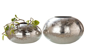 Vase en métal décoratif artisanal Vase à fleurs en aluminium attrayant pour hôtel maison appartement décoration de Table Durable élégant - Product Image 6