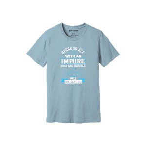 Camiseta de algodón 100% con estampado de temas de Buda, estilo informal, 12 opciones de color, 160-180, colocación de diseño personalizable GSM pesado - Product Image 5