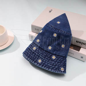 Sombrero de cubo con bordado de último diseño más vendido Diseña tu propio producto Sombrero de cubo con bordado - Product Image 3