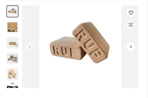 Briquetas de madera RUF de la mejor calidad Briquetas de madera RUF de briquetas de madera ahora disponibles en stock - Product Image 5