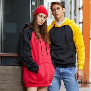 Meilleure qualité Streetwear conçu sur mesure tissu éponge français 600Gsm poids lourd 100% coton vierge sweat à capuche surdimensionné carré sur mesure - Product Image 2