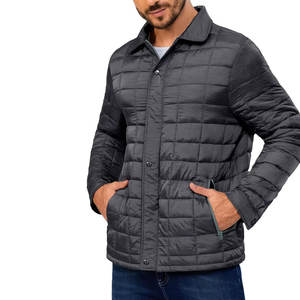 Precio bajo de fábrica Precio al por mayor personalizado Chaqueta acolchada transpirable Hip Hop Hombres Chaqueta acolchada para hombres Precio barato - Product Image 2