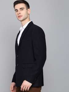 Conjunto de Traje Azul Marino Clásico y Moderno para Hombre con Blazer de Corte Entallado para Recepciones de Boda y Fiestas Nocturnas Disponible para la Venta - Product Image 2